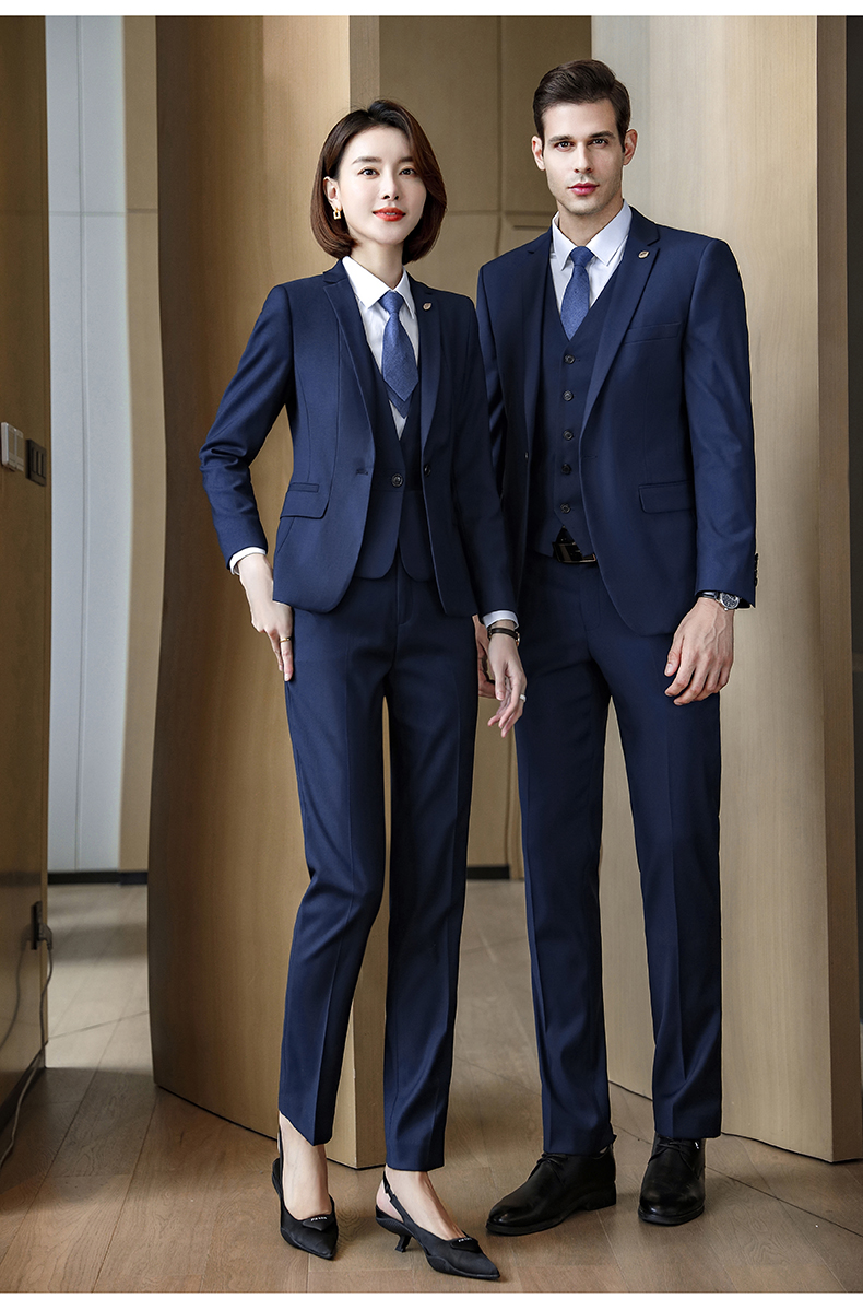 公司團體西裝定做模特展示圖3